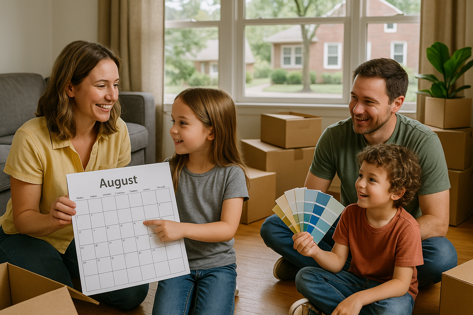 Advice for Coordinating a Move With Kids in Nashville