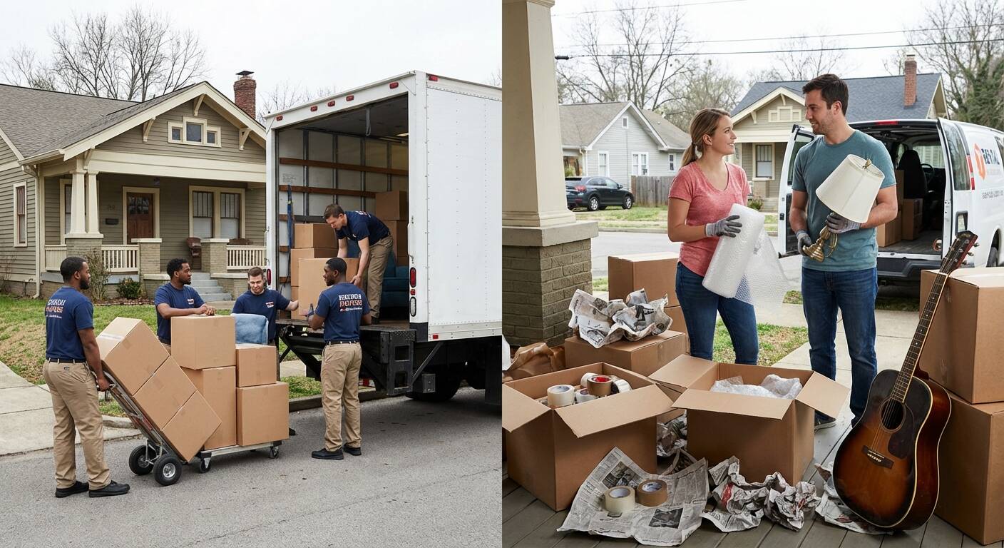 Professional packers vs DIY packing in Nashville - which is right for your move?
