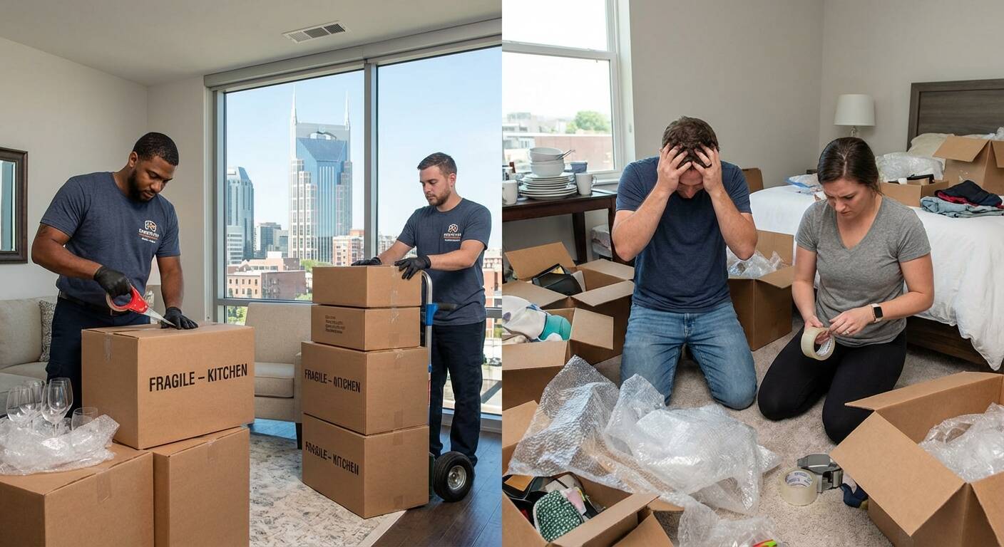 Should You Hire Professional Packers in Nashville or Pack Yourself?