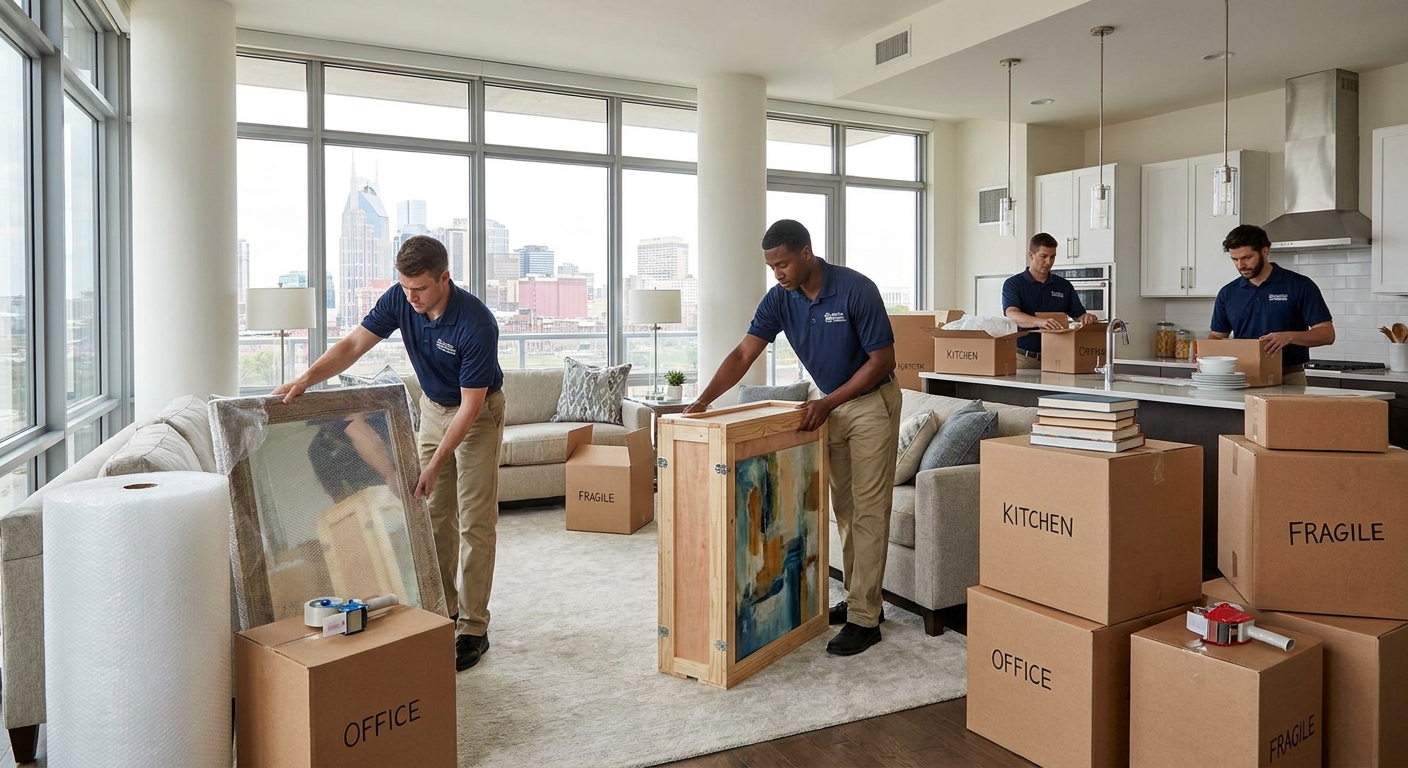 Should You Hire Professional Packing Services in Nashville for a Large Move?