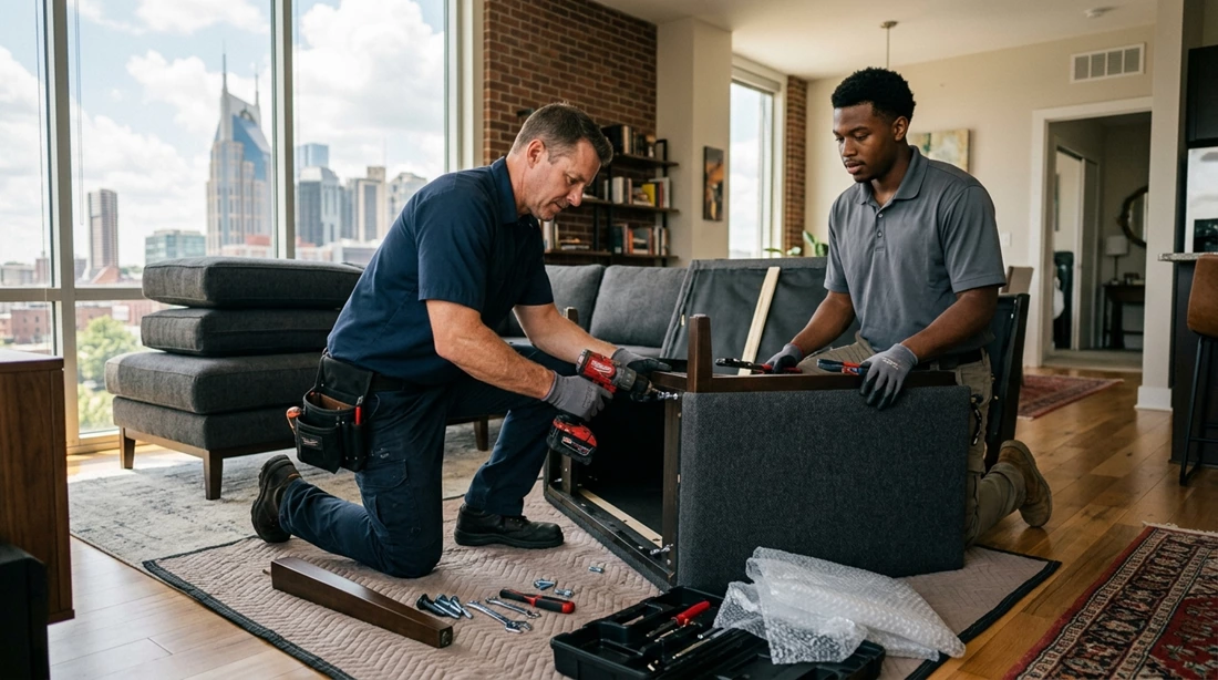 Furniture Assembly and Disassembly Costs in Nashville
