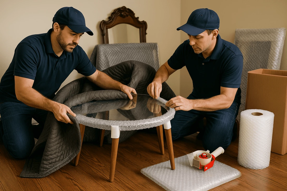 Packing Fragile Furniture for a Nashville Move the Right Way