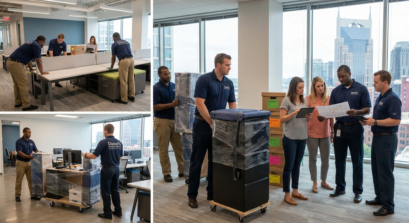 How Office Movers in Nashville Keep Business Relocations Running Smoothly