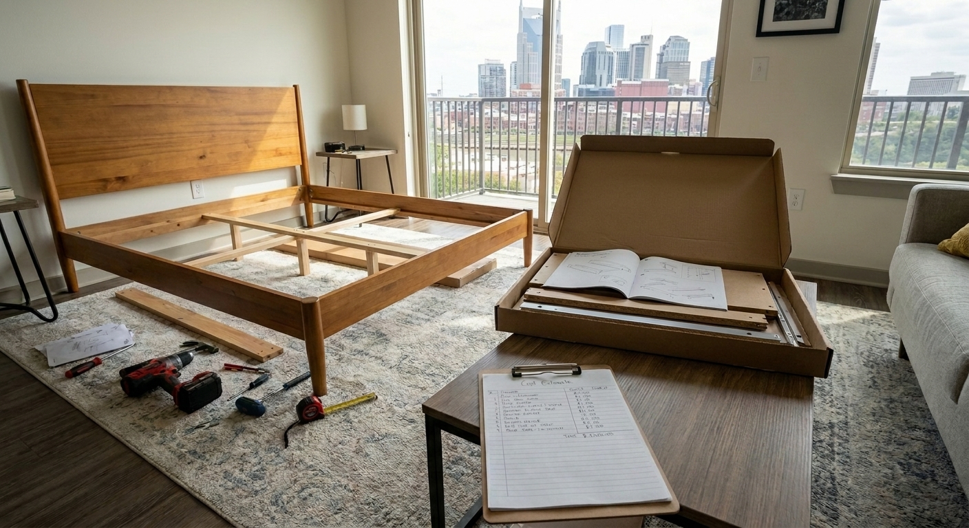 How Much Does Furniture Assembly & Disassembly in Nashville Cost?